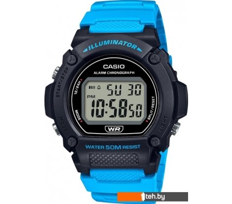 - Наручные часы Casio W-219H-2A2 - W-219H-2A2