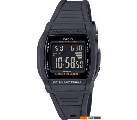  - Наручные часы Casio W-201-1B - W-201-1B