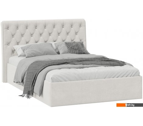 - Кровати Трия Скарлет 140x200 (велюр бежевый) - Скарлет 140x200 (велюр бежевый)