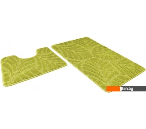  - Аксессуары для ванной и туалета Shahintex Актив Icarpet 001 60x100/60x50 836130 (салатный 58) - Актив Icarpet 001 60x100/60x50 836130 (салатный 58)