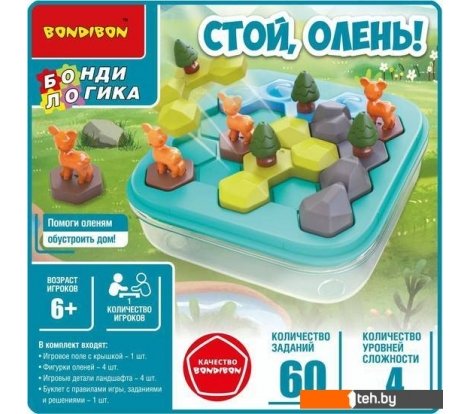  - Развивающие игрушки Bondibon Стой, олень! ВВ5835 - Стой, олень! ВВ5835