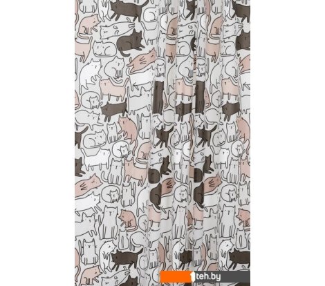  - Шторки и карнизы для ванн и поддонов FORA Peva Cats FOR-PV09 - Peva Cats FOR-PV09