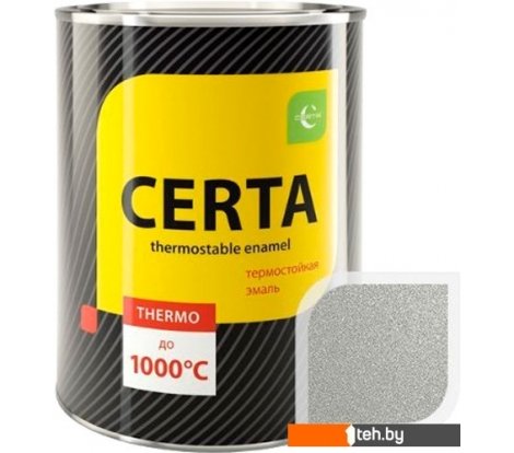  - Краски и эмали Certa HS Термостойкая 800С 0.8 кг (серый титан) - HS Термостойкая 800С 0.8 кг (серый титан)