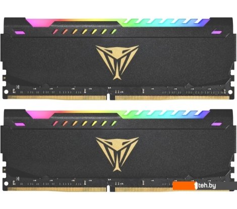  - Оперативная память Patriot Viper Steel RGB 2x16GB DDR4 PC4-28800 PVSR432G360C0K - Viper Steel RGB 2x16GB DDR4 PC4-28800 PVSR432G360C0K