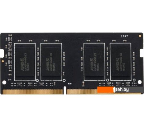  - Оперативная память AMD Radeon R7 16GB DDR4 SODIMM PC4-21300 R7416G2606S2S-U - Radeon R7 16GB DDR4 SODIMM PC4-21300 R7416G2606S2S-U