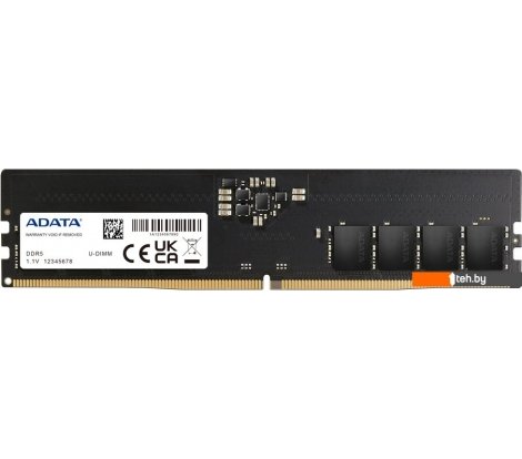  - Оперативная память ADATA 32ГБ DDR5 4800 МГц AD5U480032G-S - 32ГБ DDR5 4800 МГц AD5U480032G-S