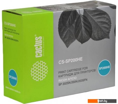  - Картриджи для принтеров и МФУ CACTUS CS-SP200HE (аналог Ricoh SP200HE) - CS-SP200HE (аналог Ricoh SP200HE)