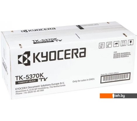  - Картриджи для принтеров и МФУ Kyocera ТК-5370K - ТК-5370K