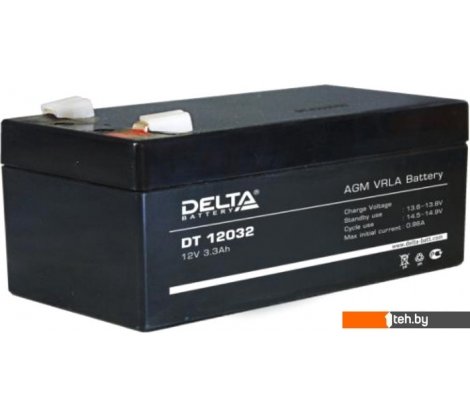 - Аккумуляторы для ИБП Delta DT 12032 (12В/3.3 А·ч) - DT 12032 (12В/3.3 А·ч)