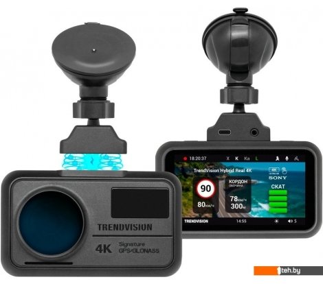  - Автомобильные видеорегистраторы TrendVision Hybrid Signature Real 4K - Hybrid Signature Real 4K