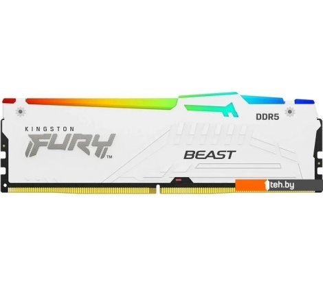  - Оперативная память Kingston FURY Beast RGB 16ГБ DDR5 5200 МГц KF552C40BWA-16 - FURY Beast RGB 16ГБ DDR5 5200 МГц KF552C40BWA-16
