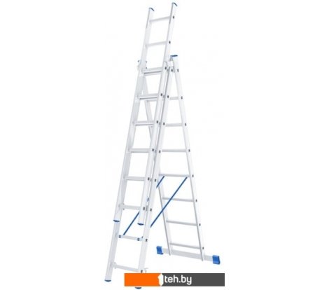  - Лестницы и стремянки СибрТех 97818 3x8 ступеней - 97818 3x8 ступеней