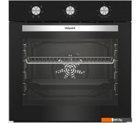  - Духовые шкафы Hotpoint HETF 614 JH BL - HETF 614 JH BL