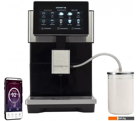 - Кофеварки и кофемашины Polaris PACM 2081AC Wi-Fi IQ Home - PACM 2081AC Wi-Fi IQ Home