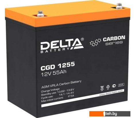 - Аккумуляторы для ИБП Delta CGD 1255 (12В/55 А·ч) - CGD 1255 (12В/55 А·ч)