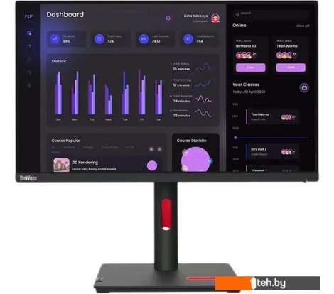 - Мониторы Lenovo ThinkVision T24i-30 63CFMATXUK - ThinkVision T24i-30 63CFMATXUK