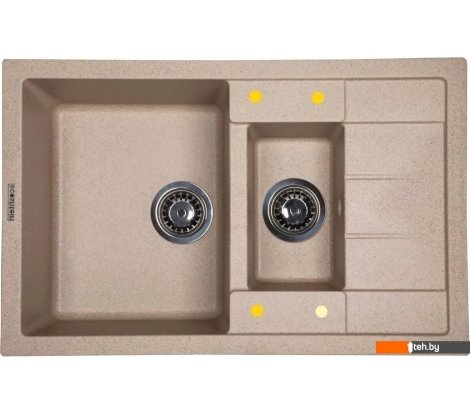  - Кухонные мойки Ecoshtein Rechteck 781.5 (песочный) - Rechteck 781.5 (песочный)