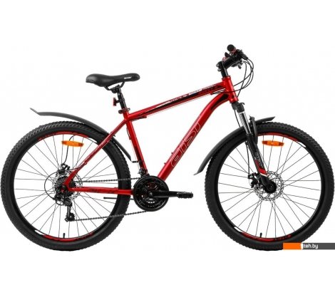  - Велосипеды AIST Quest Disc 26 р.20 2024 (разобранный, красный/черный) - Quest Disc 26 р.20 2024 (разобранный, красный/черный)