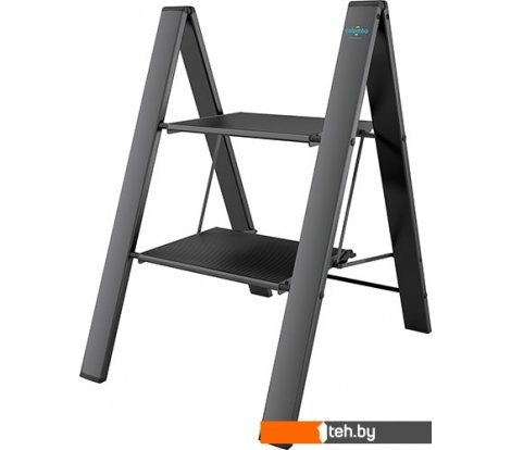  - Лестницы и стремянки Colombo Leonardo 2 G300A02W (2 ступени, черный) - Leonardo 2 G300A02W (2 ступени, черный)