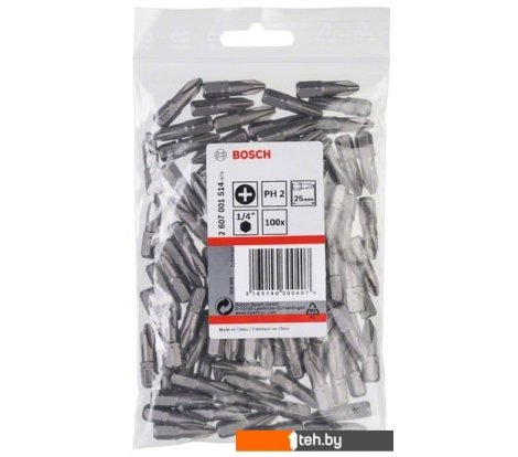  - Биты, головки, насадки, держатели Bosch 2607001514 (100 предметов) - 2607001514 (100 предметов)