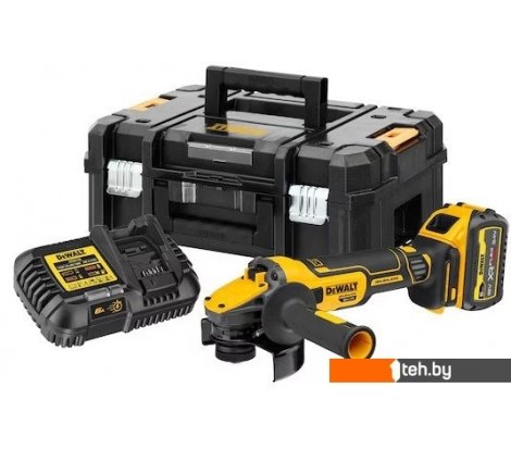  - Угловые шлифмашины (болгарки) DeWalt DCG409T1 (с 1-им АКБ, кейс) - DCG409T1 (с 1-им АКБ, кейс)