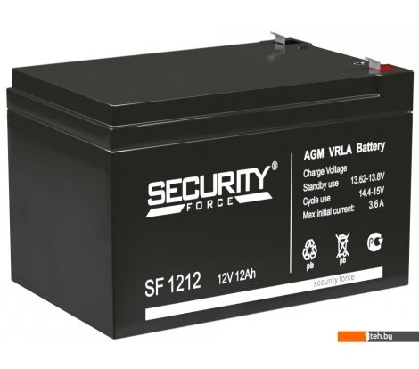  - Аккумуляторы для ИБП Security Force SF 1212 (12В/12 А·ч) - SF 1212 (12В/12 А·ч)