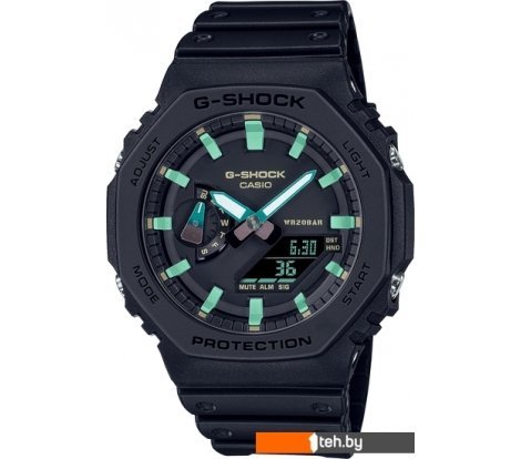 - Наручные часы Casio G-Shock GA-2100RC-1A - G-Shock GA-2100RC-1A