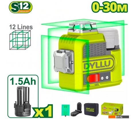  - Лазерные нивелиры Dyllu DTLE8M12 - DTLE8M12