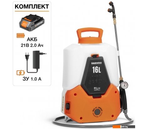  - Опрыскиватели Daewoo Power DSA 1621LI Set (с 1-им АКБ) - DSA 1621LI Set (с 1-им АКБ)