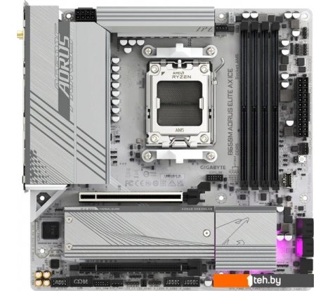  - Материнские платы Gigabyte B650M Aorus Elite AX Ice - B650M Aorus Elite AX Ice