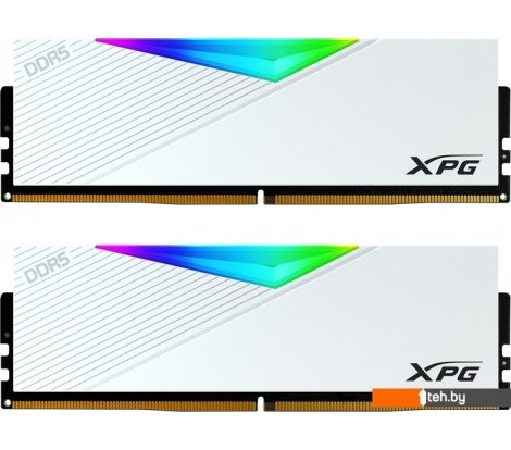 - Оперативная память ADATA XPG Lancer RGB 2x32ГБ DDR5 6400МГц AX5U6400C3232G-DCLARWH - XPG Lancer RGB 2x32ГБ DDR5 6400МГц AX5U6400C3232G-DCLARWH