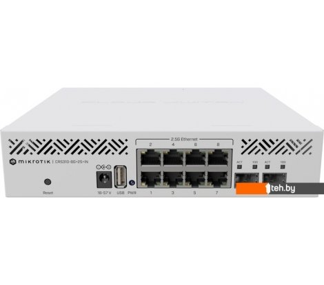  - Коммутаторы Mikrotik CRS310-8G+2S+IN - CRS310-8G+2S+IN