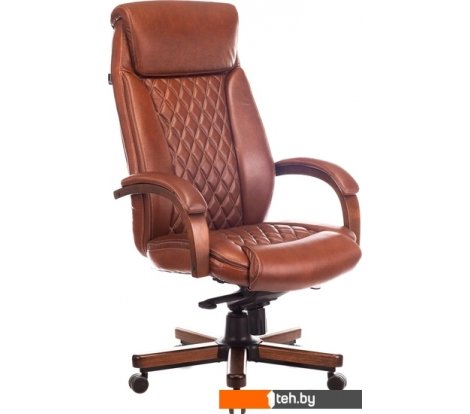  - Офисные кресла и стулья Бюрократ T-9924WALNUT (светло-коричневый) - T-9924WALNUT (светло-коричневый)