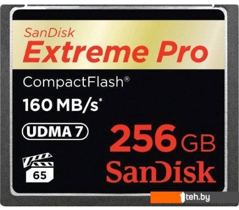  - Карты памяти SanDisk Extreme Pro CompactFlash 256GB [SDCFXPS-256G-X46] - Extreme Pro CompactFlash 256GB [SDCFXPS-256G-X46]