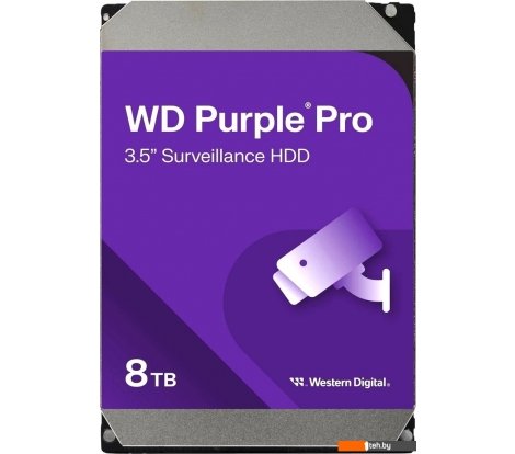  - Жесткие диски WD Purple Pro 8TB WD8002PURP - Purple Pro 8TB WD8002PURP