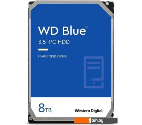  - Жесткие диски WD Blue 8TB WD80EAAZ - Blue 8TB WD80EAAZ