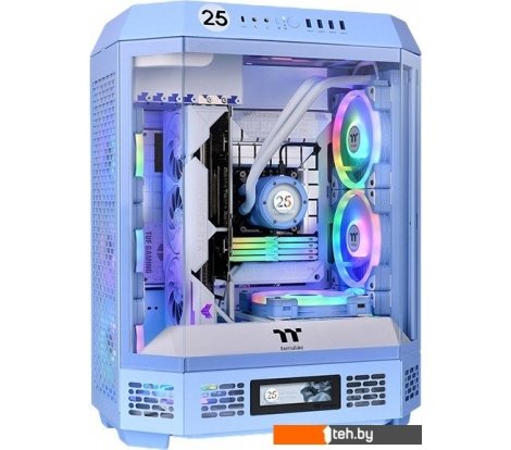  - Корпуса Thermaltake The Tower 600 Hydrangea Blue CA-1Z1-00MFWN-00 - The Tower 600 Hydrangea Blue CA-1Z1-00MFWN-00