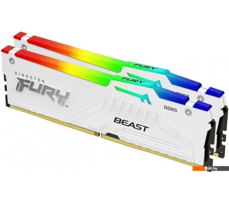 - Оперативная память Kingston FURY Beast RGB 2x32ГБ DDR5 5200 МГц KF552C40BWAK2-64 - FURY Beast RGB 2x32ГБ DDR5 5200 МГц KF552C40BWAK2-64