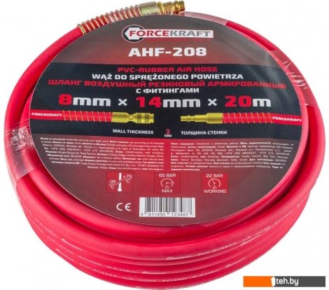  - Строительный, слесарный, монтажный инструмент ForceKraft FK-AHF-208 - FK-AHF-208