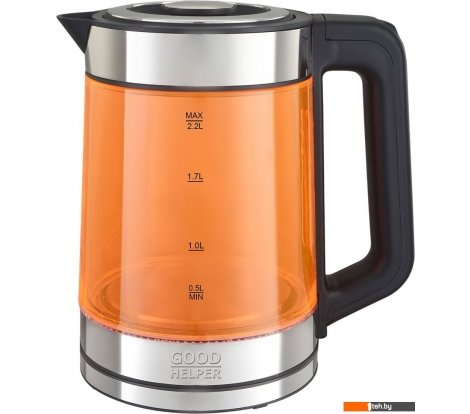  - Электрочайники и термопоты Goodhelper KPG-2201 (оранжевый) - KPG-2201 (оранжевый)