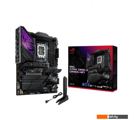  - Материнские платы ASUS ROG Strix Z890-E Gaming WiFi - ROG Strix Z890-E Gaming WiFi