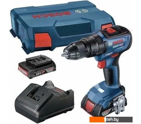  - Шуруповерты, гайковерты, электроотвертки Bosch GSB 18V-50 Professional 06019H5120 (с 2-мя АКБ, кейс) - GSB 18V-50 Professional 06019H5120 (с 2-мя АКБ, кейс)