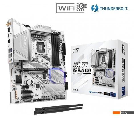  - Материнские платы ASRock Z890 Pro RS WiFi White - Z890 Pro RS WiFi White