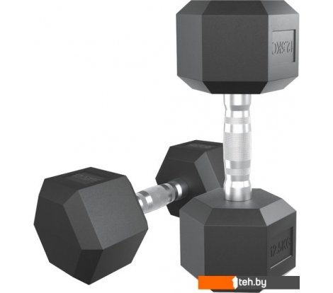 - Гантели, гири, штанги Unixfit DBHEX12.5 12.5 кг - DBHEX12.5 12.5 кг