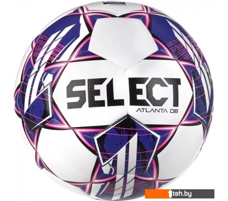  - Мячи Select Atlanta DB 0575960900 (размер 5, белый/фиолетовый) - Atlanta DB 0575960900 (размер 5, белый/фиолетовый)