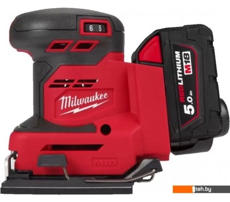  - Шлифмашины Milwaukee M18 BQSS-502B 4933479967 (с 2-мя АКБ, сумка) - M18 BQSS-502B 4933479967 (с 2-мя АКБ, сумка)