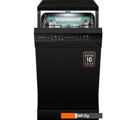  - Посудомоечные машины Weissgauff DW 4539 Inverter Touch AutoOpen Black - DW 4539 Inverter Touch AutoOpen Black
