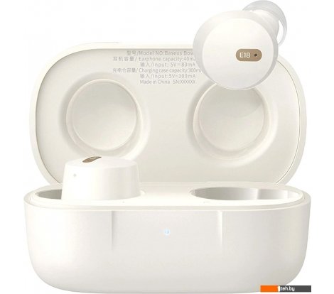  - Наушники и гарнитуры Baseus Bowie E18 (белый) - Bowie E18 (белый)