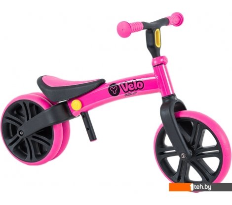  - Беговелы Yvolution Y Velo Junior (розовый) - Y Velo Junior (розовый)