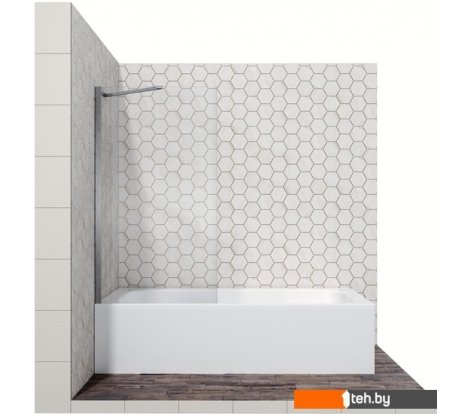  - Шторки и карнизы для ванн и поддонов Ambassador Bath Screens 16041103 80 - Bath Screens 16041103 80